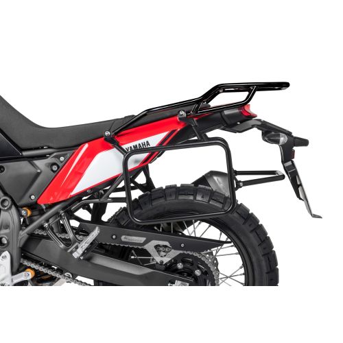 Motorrad Kofferträger Edelstahl, schwarz für Yamaha Ténéré 700 / World Raid