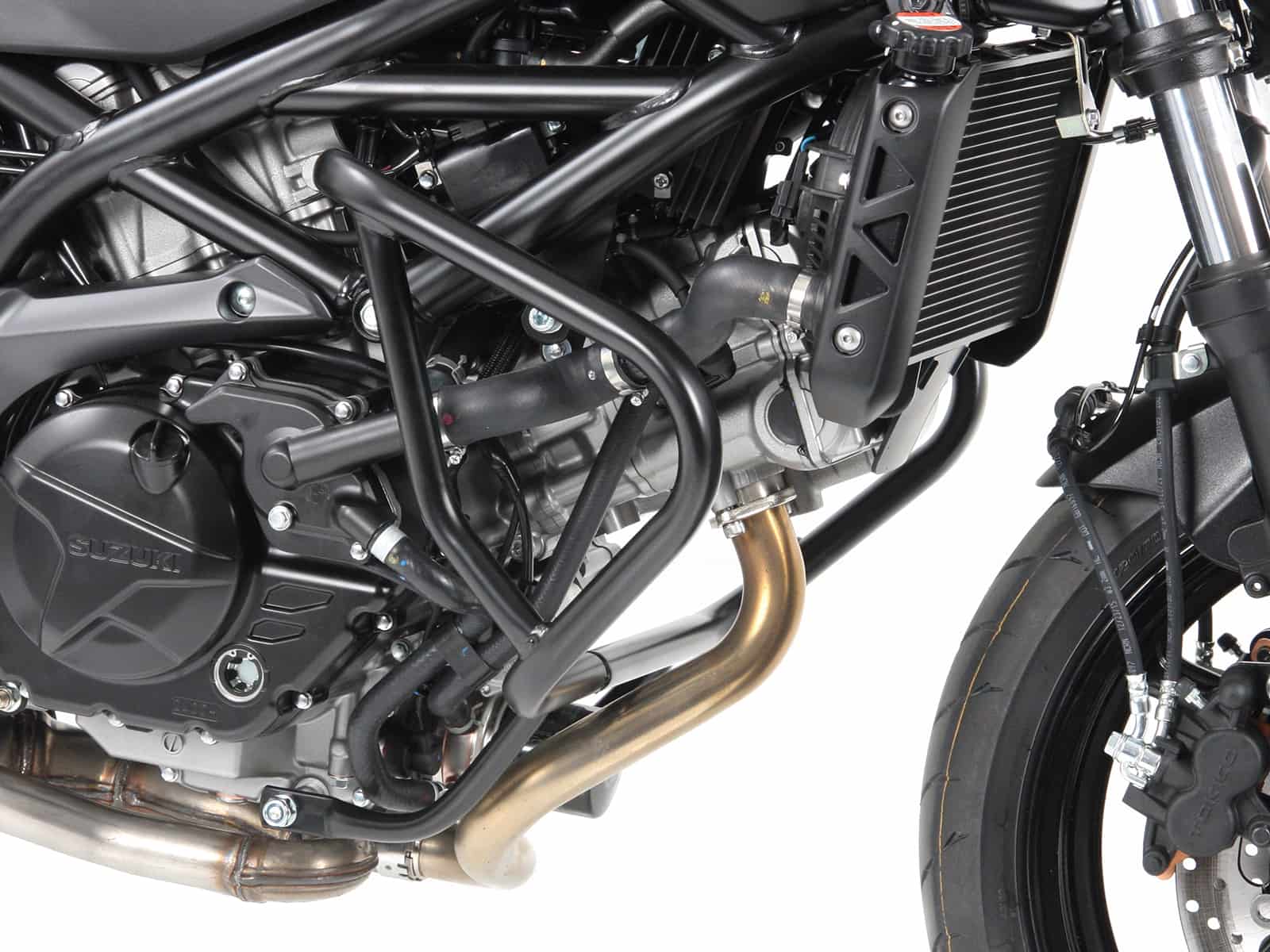 Motorschutzbügel schwarz für Suzuki SV 650 X (2018-2025)