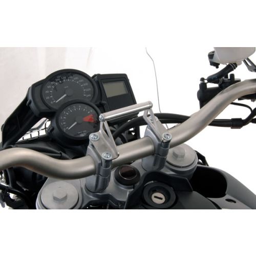 GPS Anbauadapter BMW F650GS(Twin)/F700GS/F800GS/F800GS Adventure auf Lenkerklemmung Anbauadapter / GPS-Halter / Navi-Halter Navigationsgerätehalter
