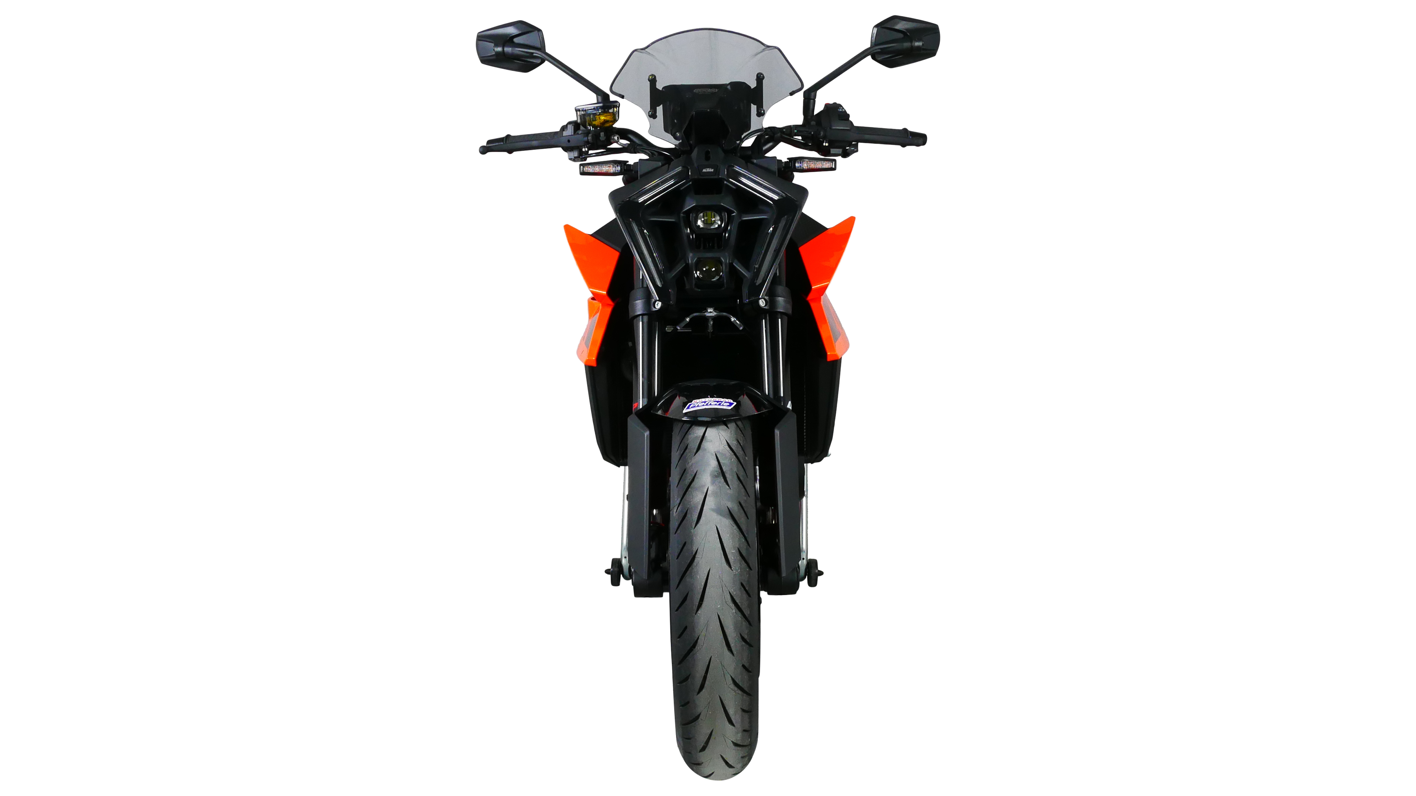 DUKE 990 - Tourenscheibe "NTM" 2024- - rauchgrau