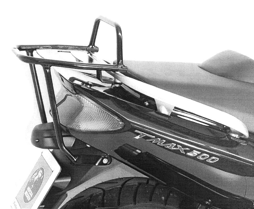 Rohrgepäckbrücke Topcaseträger schwarz für Yamaha TMAX 500 (2005-2007)