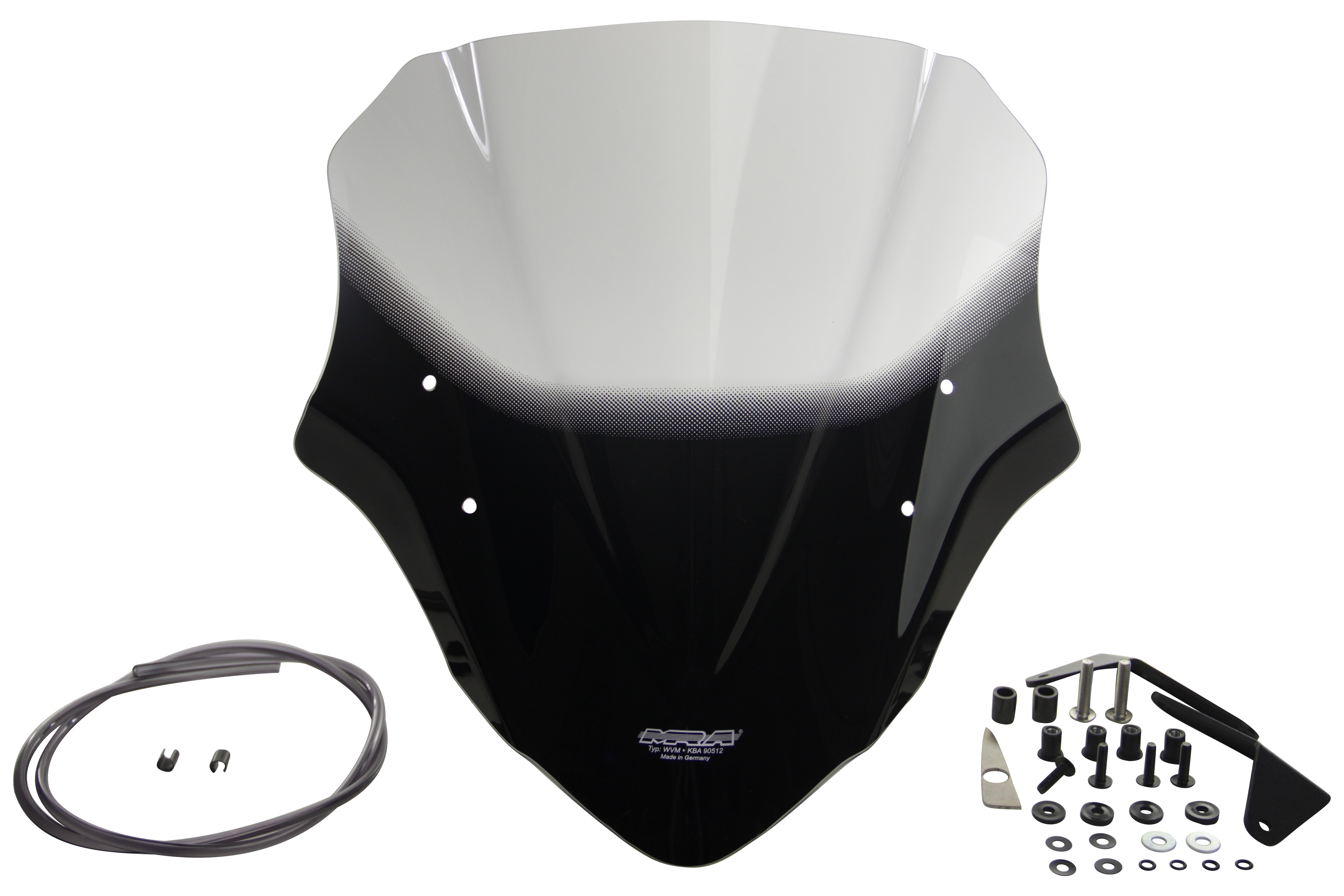 CB 650 F - Racingscheibe "NRM" 2014-2016 - rauchgrau