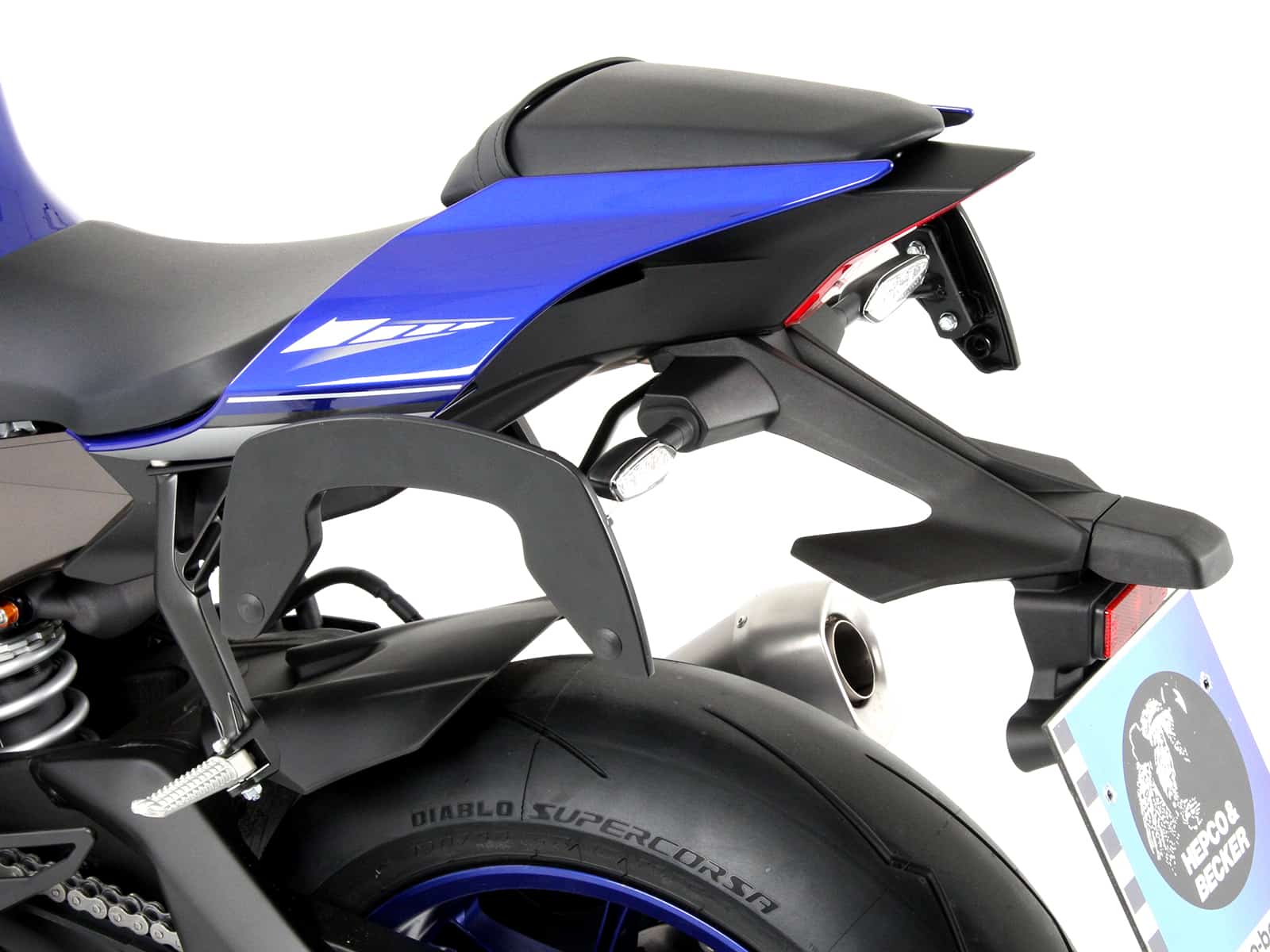 C-Bow Seitenträger schwarz für Yamaha YZF-R1/M (2015-2024)