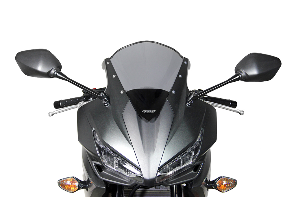 CBR 500 R - Racingscheibe "R" 2016-2018 - rauchgrau