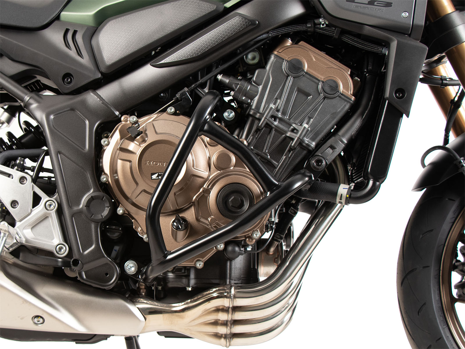 Motorschutzbügel "Solid" schwarz für Honda CB 650 R (2024-)
