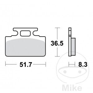 Bremsklotz Standard TRW Alternative: 7320161