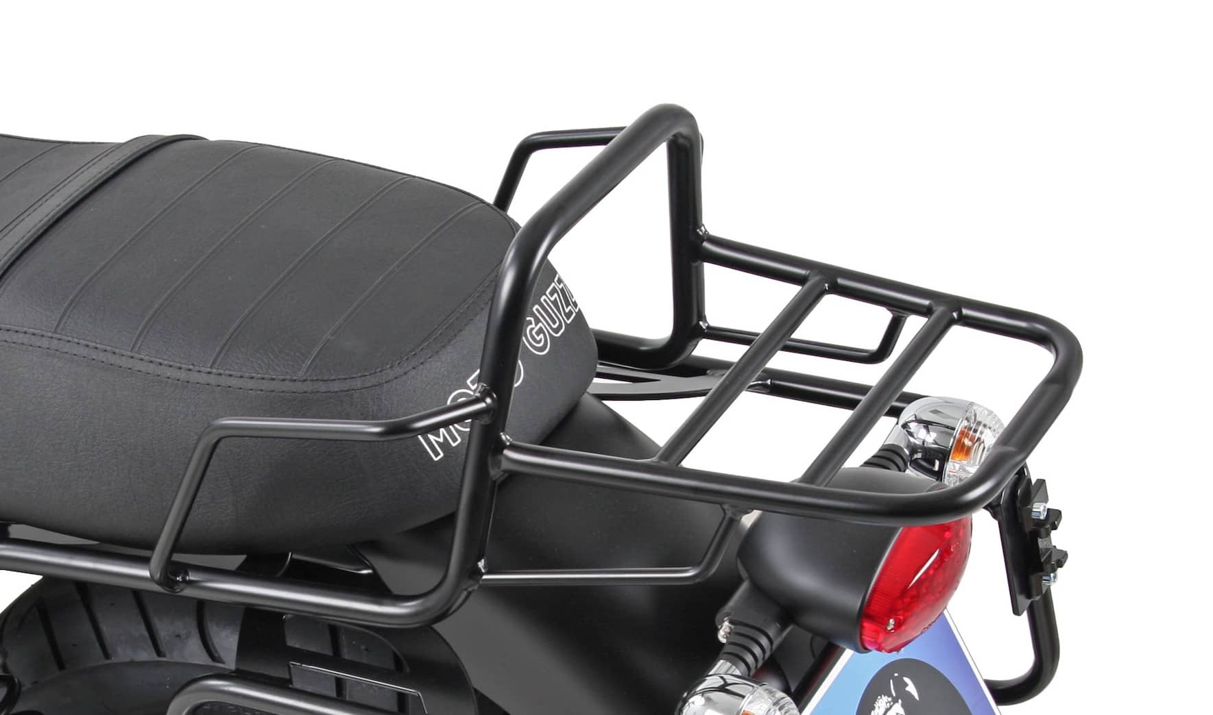 Rohrgepäckbrücke Topcaseträger schwarz für Moto Guzzi V 7 II Scrambler/Stornello (2016)