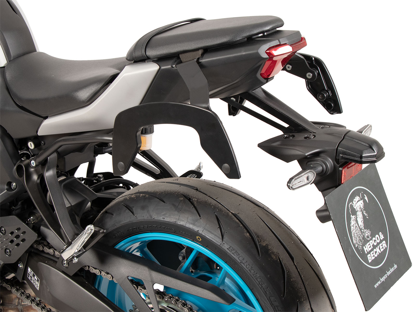 C-Bow Seitenträger schwarz für Yamaha MT-07 / Y-AMT (2025-)