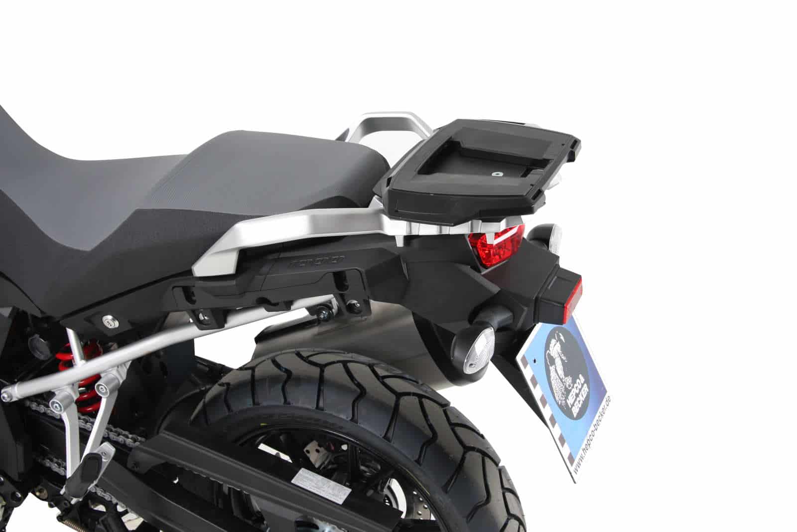 Alurack Topcaseträger schwarz für Suzuki V-Strom 650/XT (2017-2025)