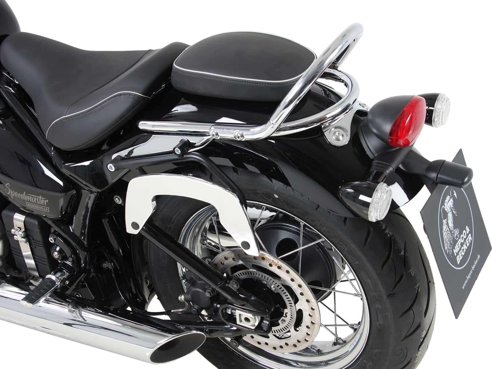 C-Bow Seitenträger chrom für Triumph Bonneville Speedmaster (2018-)