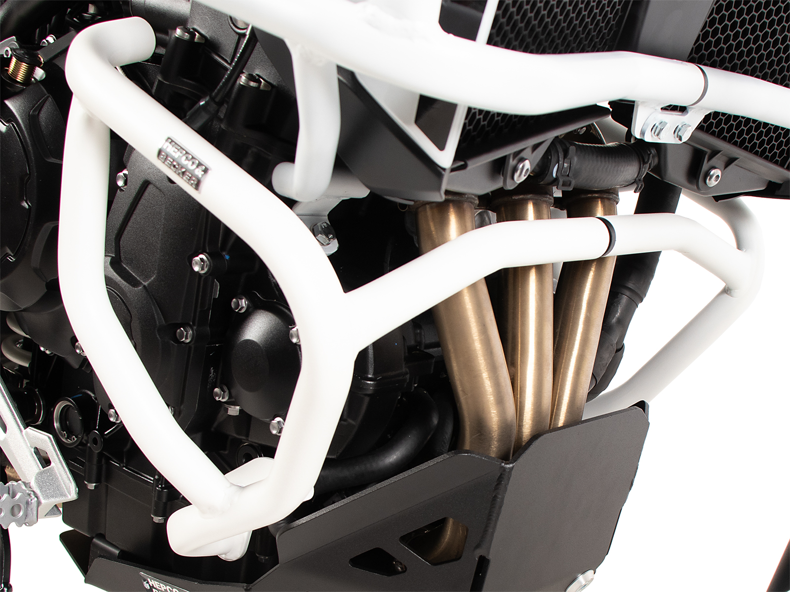 Motorschutzbügel weiß für Triumph Tiger 900 GT / Pro (2024-)