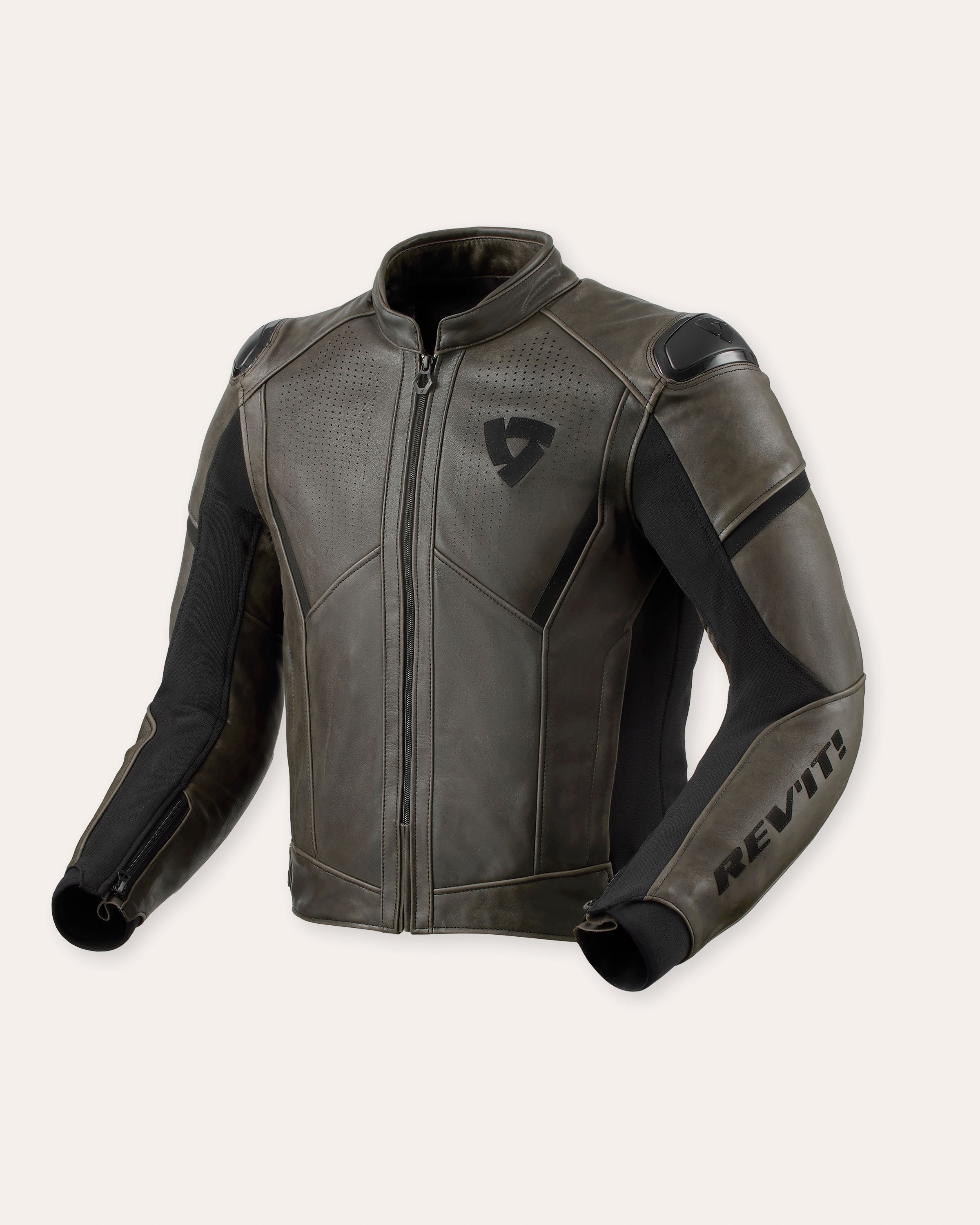 Jacke Parallax Schwarze Olive 48 Standard