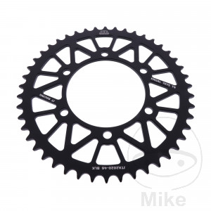 Alu-Kettenrad 46Z Teilung 520 schwarz JT Innendurchmesser 106 Lochkreis 125