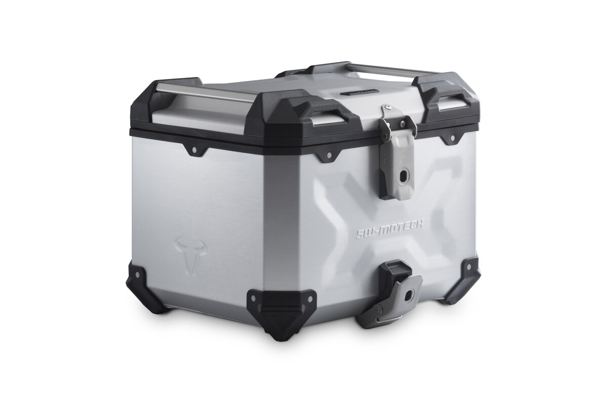 TRAX ADV Topcase-System Silbern. BMW R 1300 GS (23-). BMW Topcase Halter.