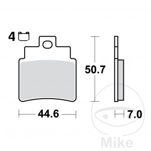 Bremsklotz Sinter SI TRW Alternative: 7370154