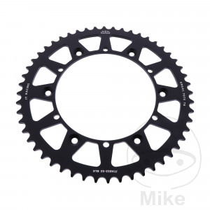 Alu-Kettenrad 52Z Teilung 520 schwarz JT Innendurchmesser 152 Lochkreis 175