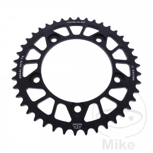 Alu-Kettenrad 42Z Teilung 525 schwarz JT Innendurchmesser 120 Lochkreis 140