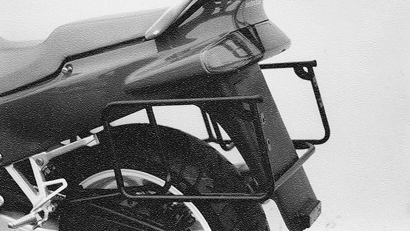 Seitenkofferträger festverschraubt schwarz für Honda VFR 750 F (1990-1993)