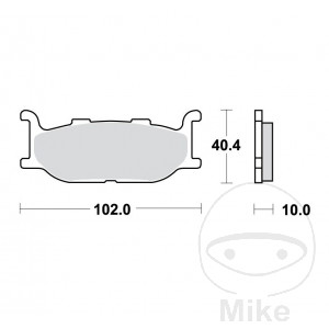 Bremsklotz Sinter Scooter TRW Alternative: 7322837