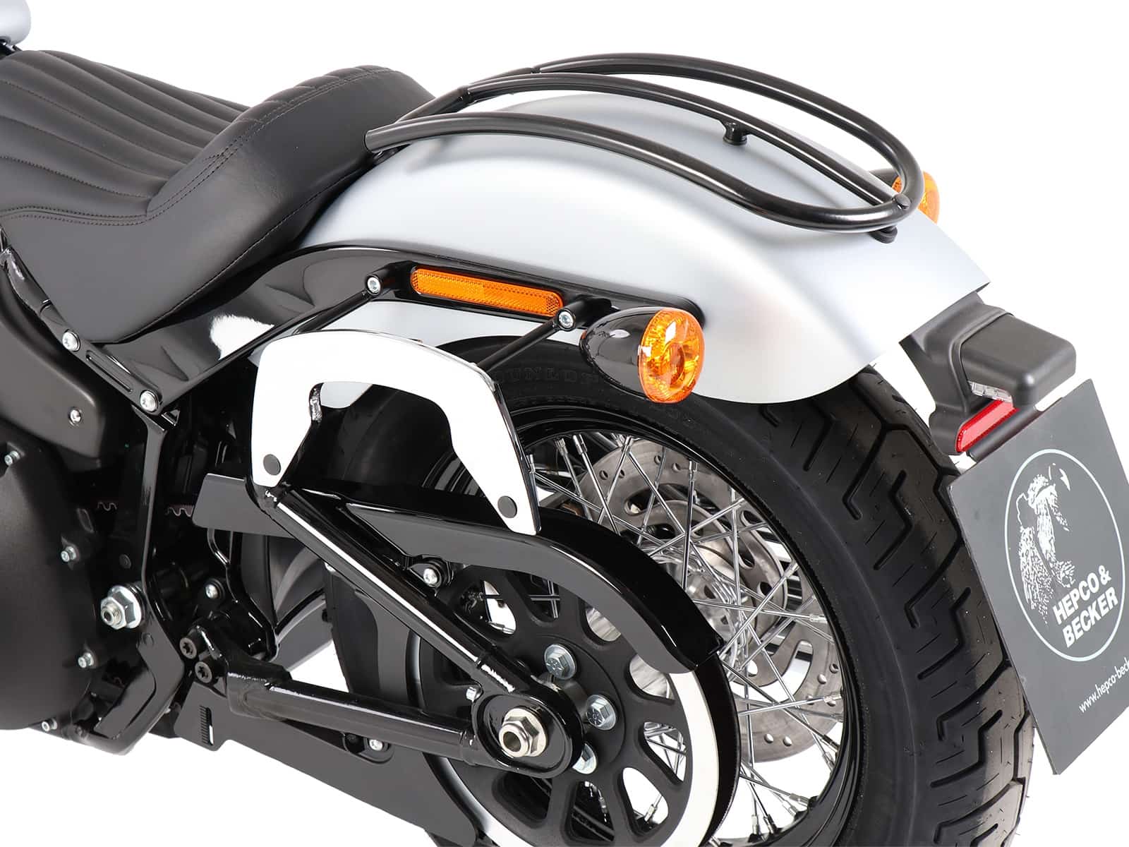 C-Bow Seitenträger chrom für Harley-Davidson Softail Standard (2020-2025)