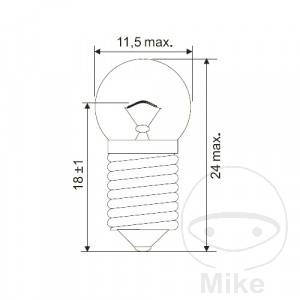 Lampe 6V0.6W E10 JMP Alternative: 7050862 Inhalt 10 Stück