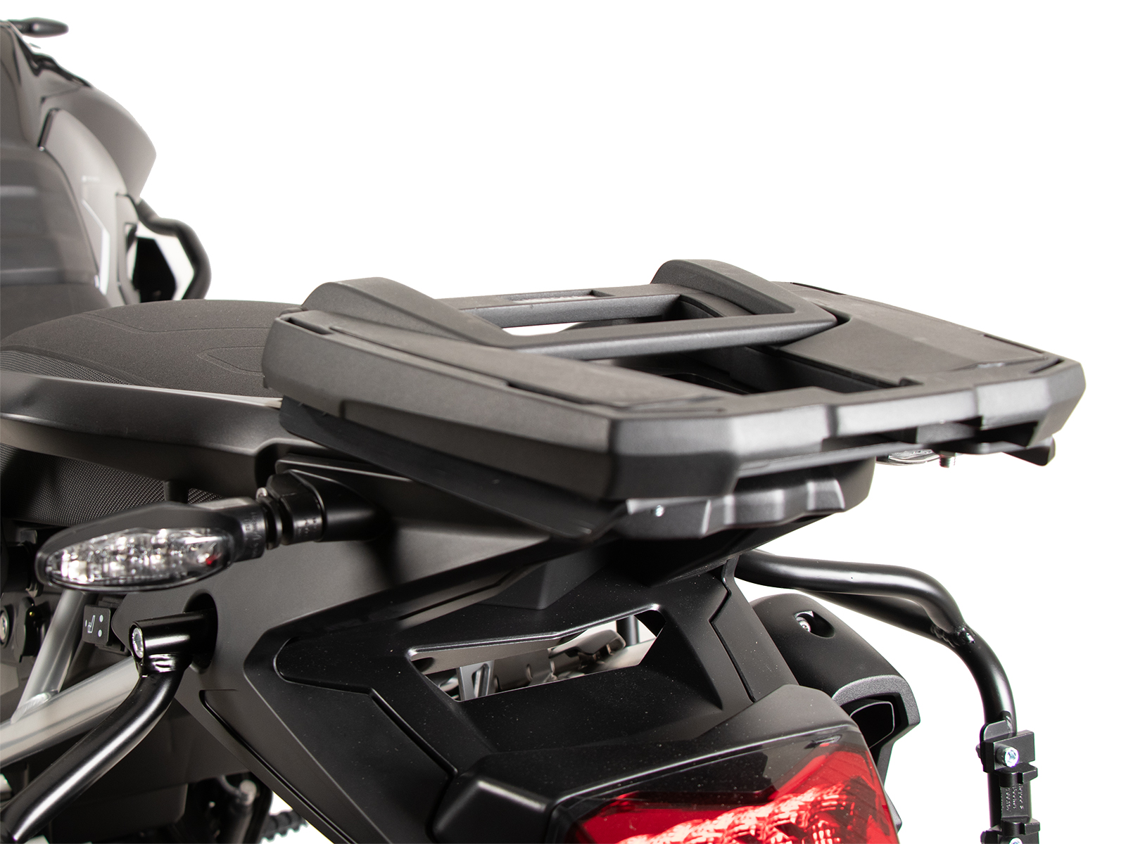 Easyrack Topcaseträger für Originalbrücke schwarz für Triumph Tiger 900 Rally Pro (2024-)