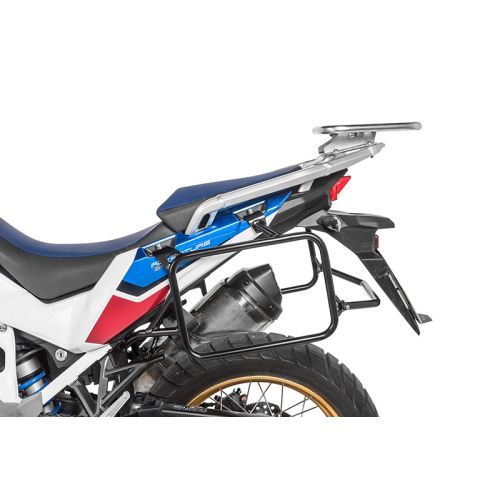 Motorrad Kofferträger Edelstahl, schwarz für Honda CRF 1100 L Africa Twin (2022-), CRF1100L Adventure Sports