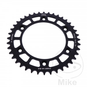 Alu-Kettenrad 40 Zähne Teilung 520 schwarz JT Innendurchmesser 125 Lochkreis 150