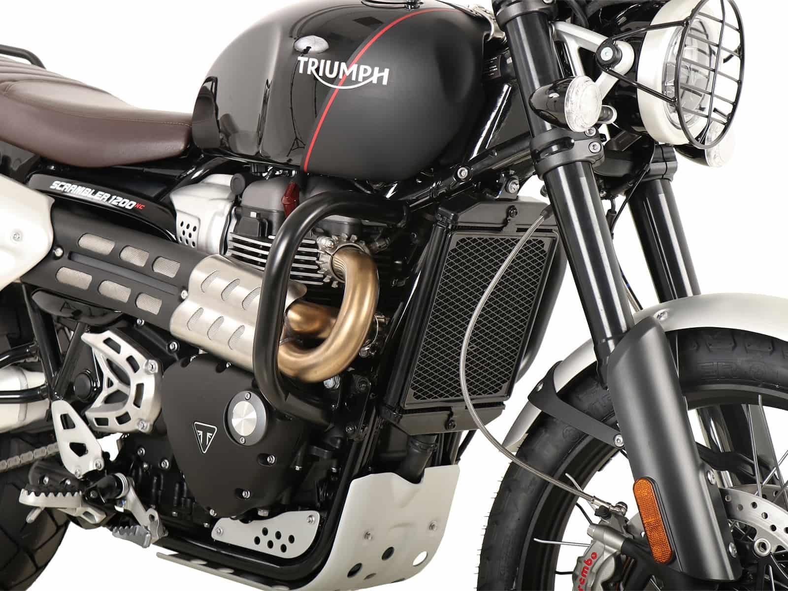 Motorschutzbügel schwarz für Triumph Scrambler 1200 XC (2019-2023)
