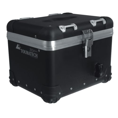 Motorrad Topcase ZEGA Pro And-Black 38 Liter mit Rapid-Trap