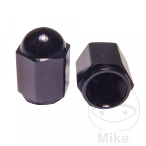 Ventilkappe alu schwarz JMP
