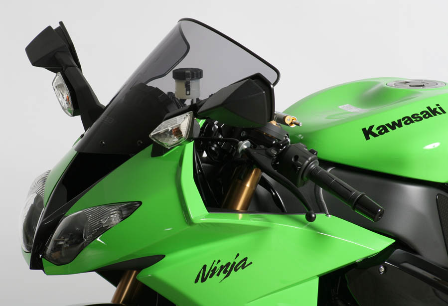 ZX 10 R 08-10 / ZX 6 R 636 09-18 - Originalformscheibe "O" alle Baujahre - rauchgrau