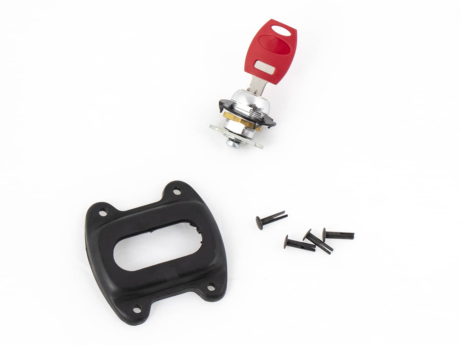 Deckelschließzylinder inkl. Schlossgegenstück für Hepco&Becker Liberty und Nevada Ledertaschen