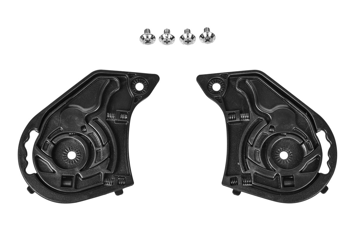 Visiermechanismus mit Schrauben für verschiedene HPS Helme