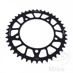 Alu-Kettenrad 42Z Teilung 520 schwarz JT Innendurchmesser 120 Lochkreis 140