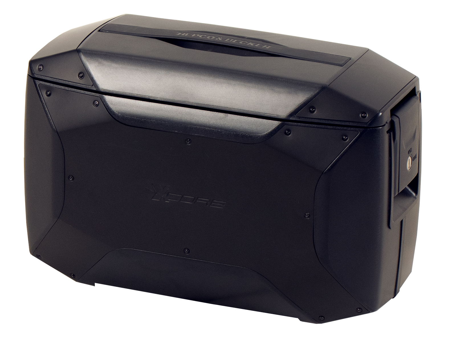 Xcore Seitenkoffer schwarz für C-Bow Träger (Einzelkoffer)