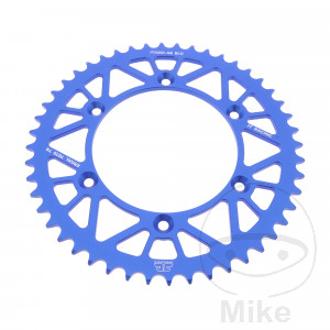 Alu-Kettenrad 48Z Teilung 520 blau JT Innendurchmesser 130 Lochkreis 150