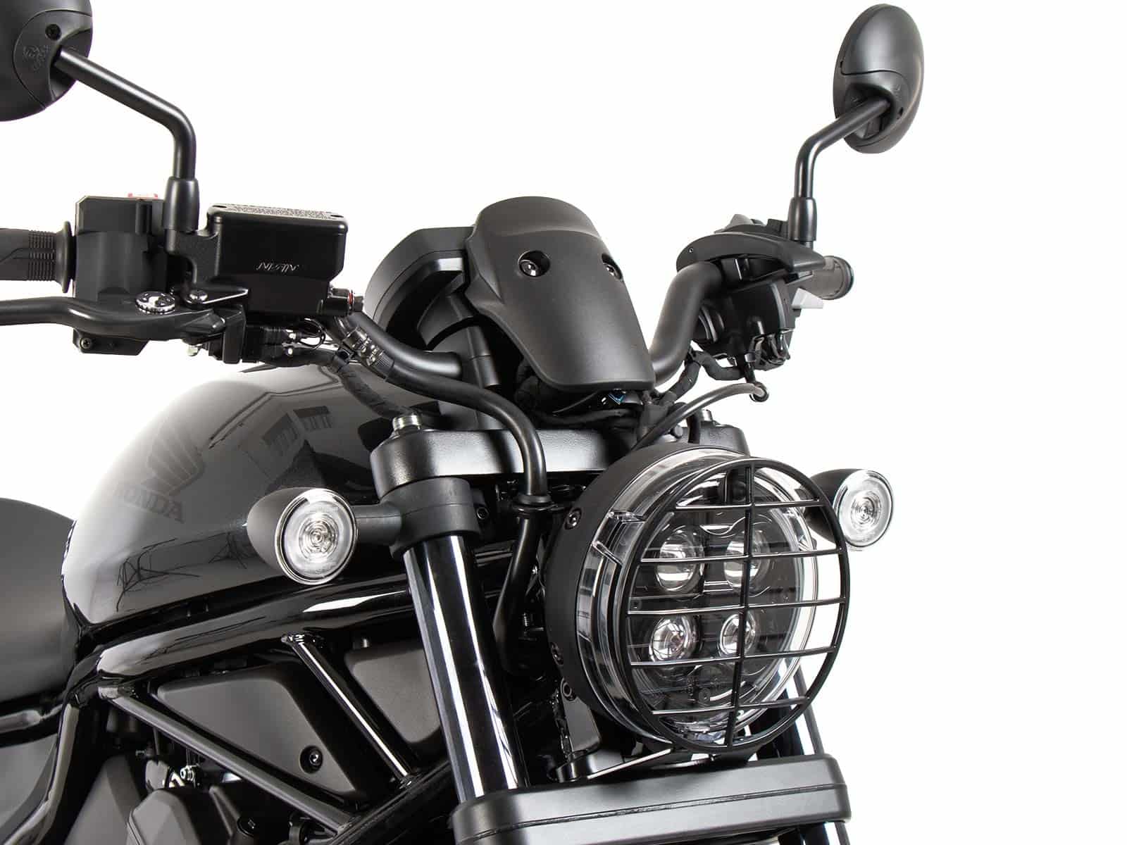 Lampenschutzgitter schwarz für Honda CMX 1100 Rebel / DCT (2021-2024)