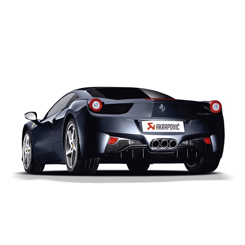 Akrapovic Auspuff Slip-On Titan FERRARI 458 Spider 10-14