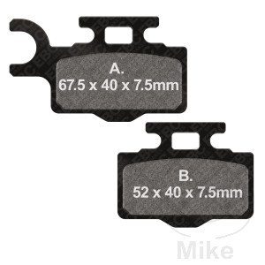 Bremsklotz TT/X EBC Alternative: 7875446