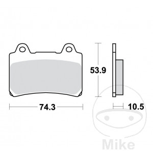 Bremsklotz Standard TRW Alternative: 7370703