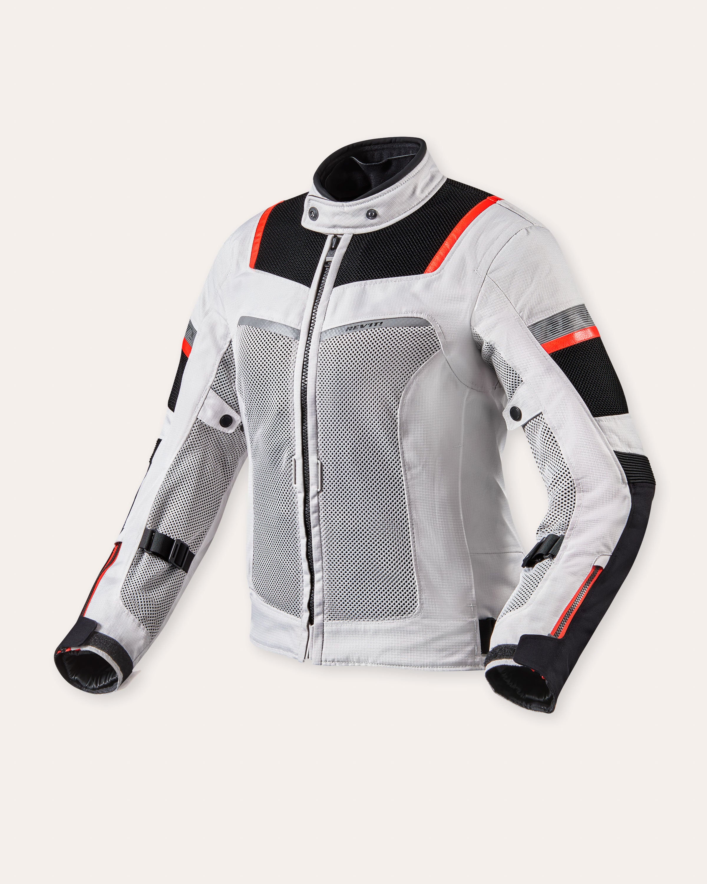 Jacke Tornado 3 Ladies Silber-Schwarz 34 Standard
