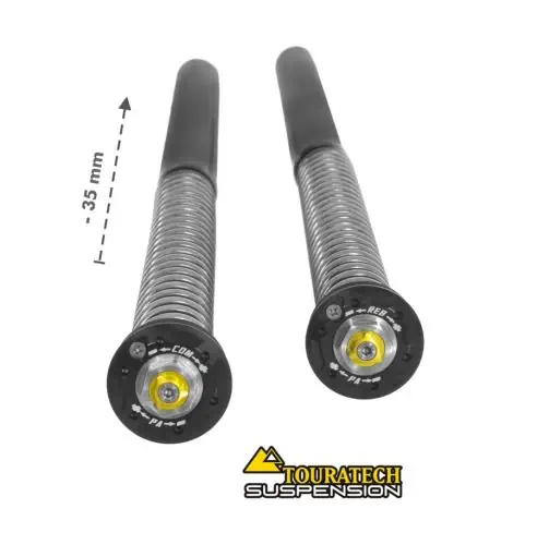 Touratech Suspension Tieferlegung -35mm Cartridge Kit für Yamaha 700 Tenere ab 2019