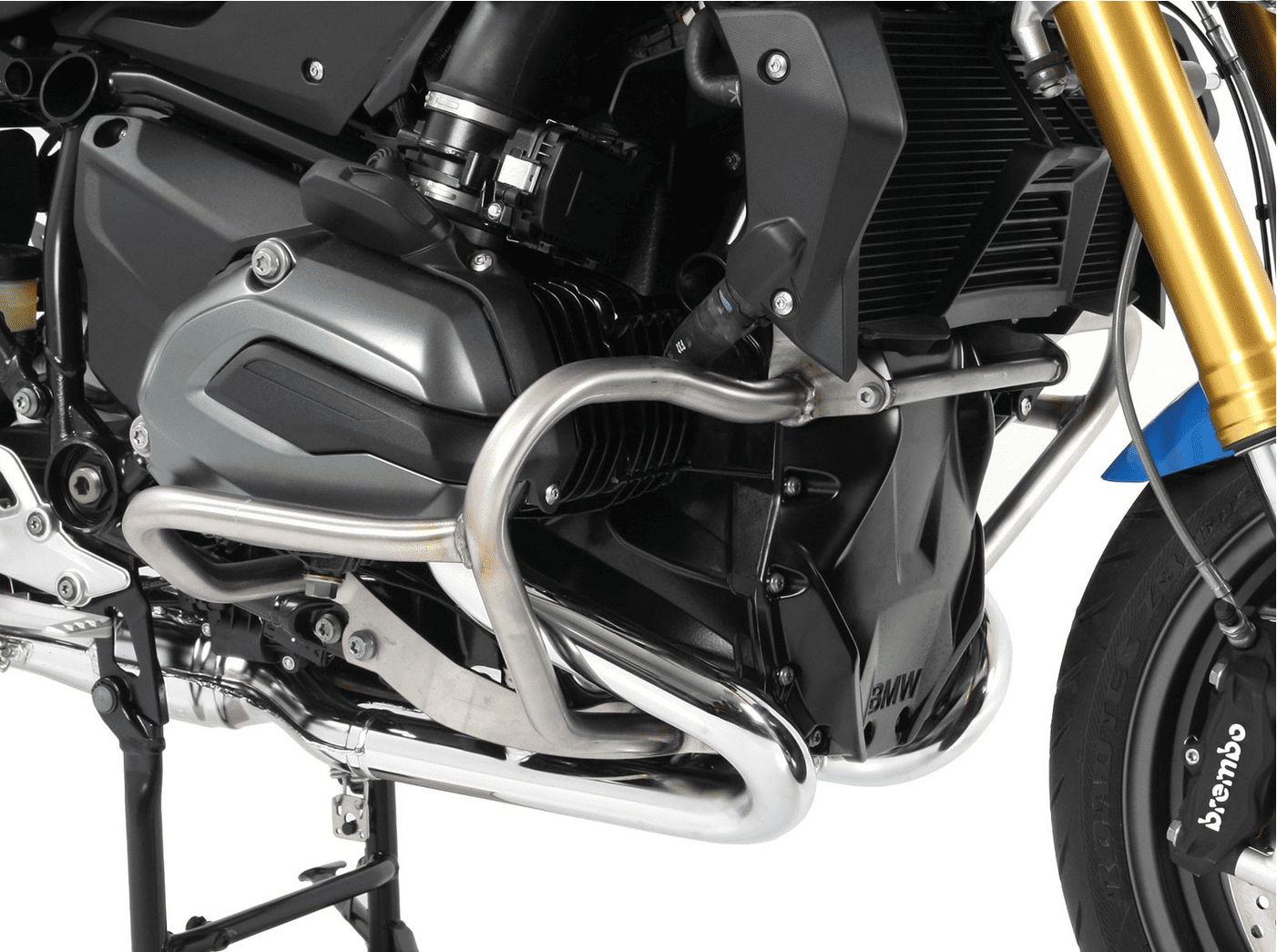Motorschutzbügel silber für BMW R 1200 R (2015-2018)