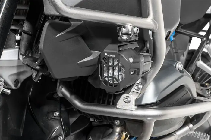 Scheinwerferschutz für original BMW LED-Zusatzscheinwerfer "Nano", Satz, schwarz (08/2017-) *OFFROAD USE ONLY* Scheinwerferschutz für original BMW LED-Zusatzscheinwerfer "Nano", Satz, schwarz (08/2017-) *OFFROAD USE ONLY*