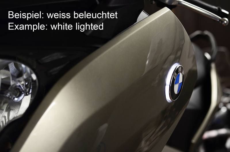 Zweifarbige LED Emblemblinker für BMW C650GT C600 Sport