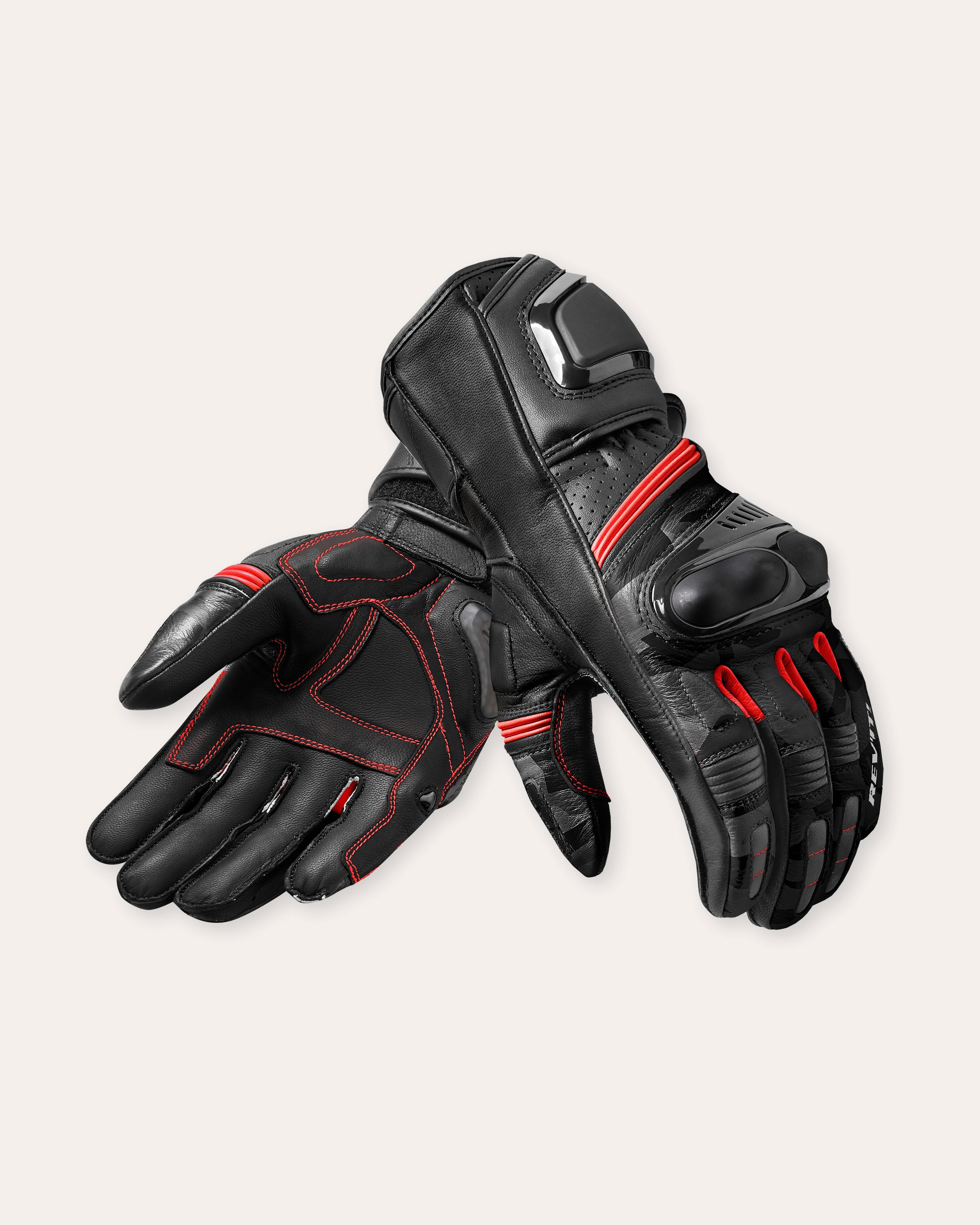 Handschuhe League | Black-Grey - Schwarz-Grau / 3XL / Standard - Größe: 3XL - Länge: Standard
