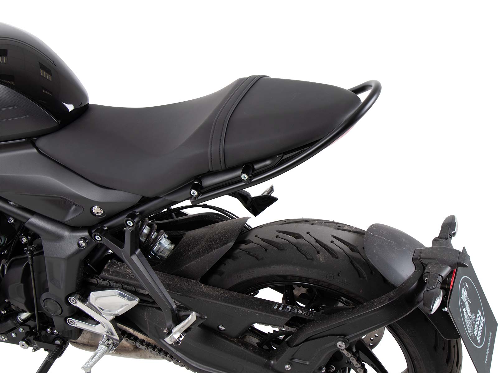 Soziushaltegriff schwarz für Triumph Trident 660 (2025-)