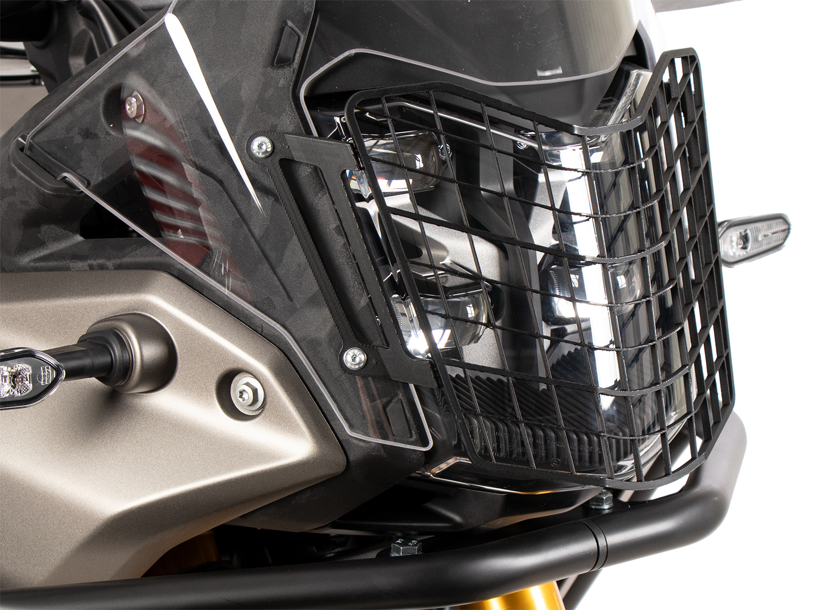 Lampenschutzgitter schwarz für Yamaha Ténéré 700 (2025-)