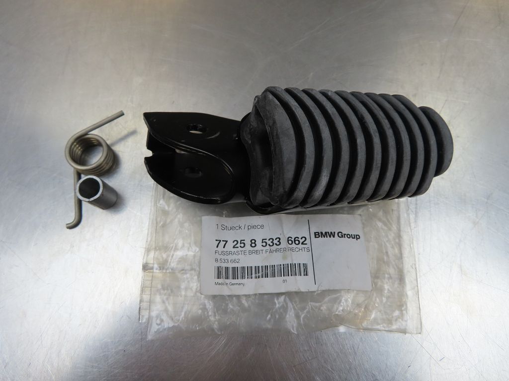 Fußraste breit Fahrer rechts 77258533662 für BMW F700GS F800GS + Adventure